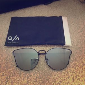 Quay sunglasses all my love black mirror